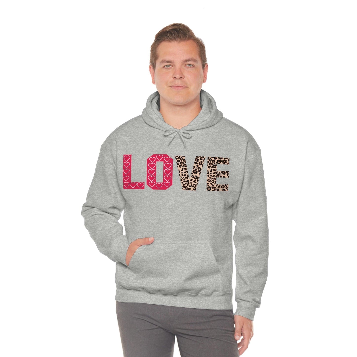 Leopard print Hooded Sweatshirt