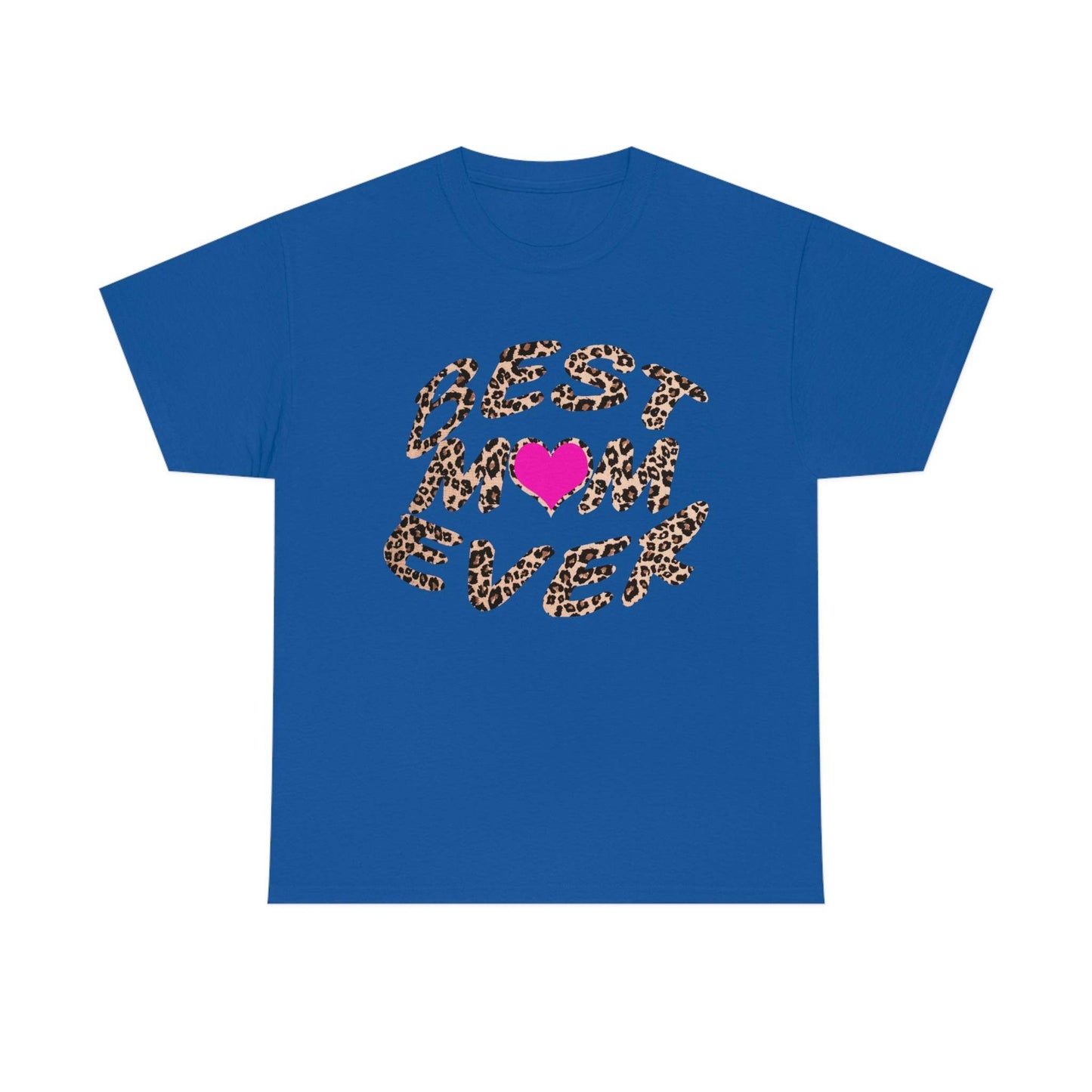 Best mom ever leopard print Tee - Giftsmojo