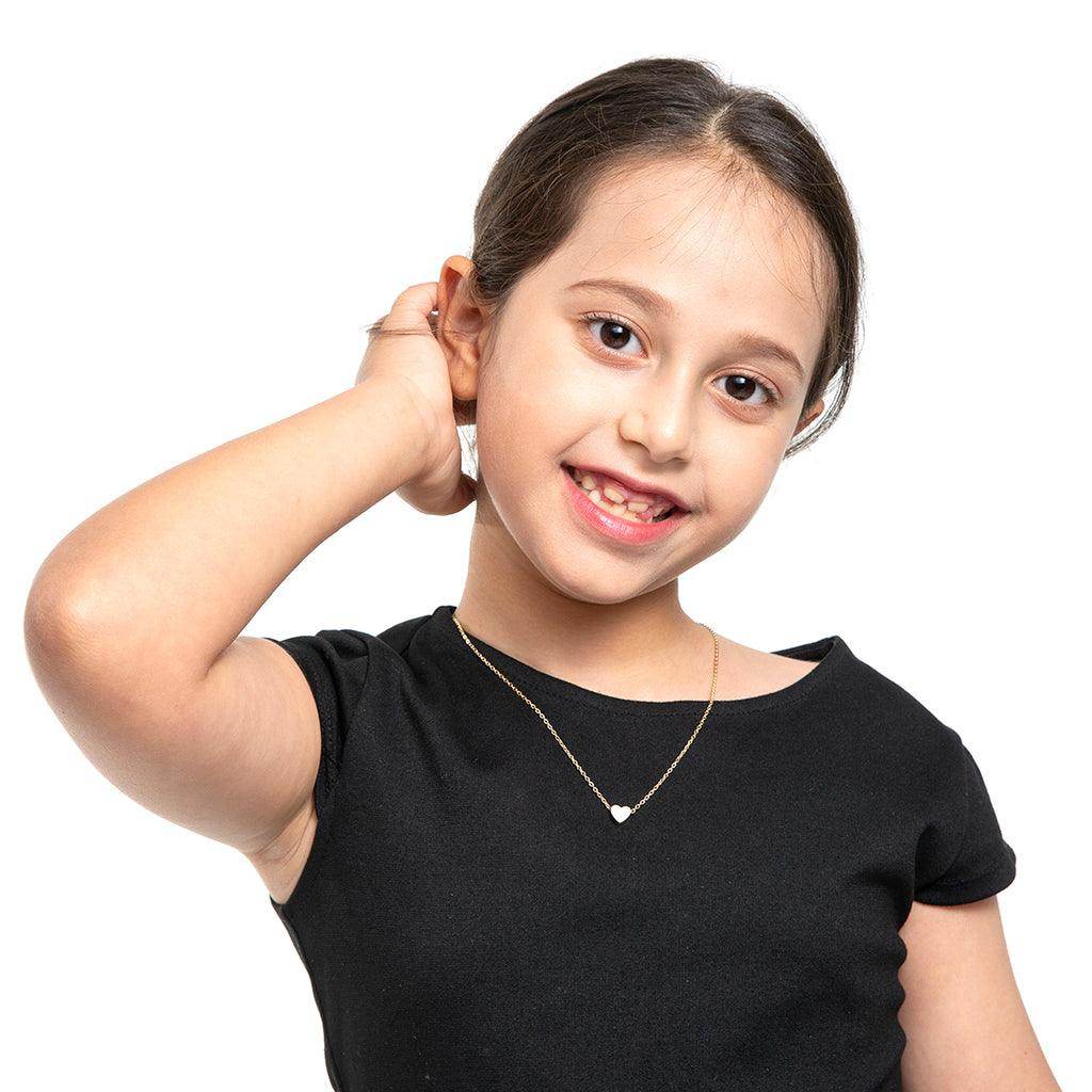 Heart Necklace for Kids - Christmas Heart Necklace for Kids - Giftsmojo