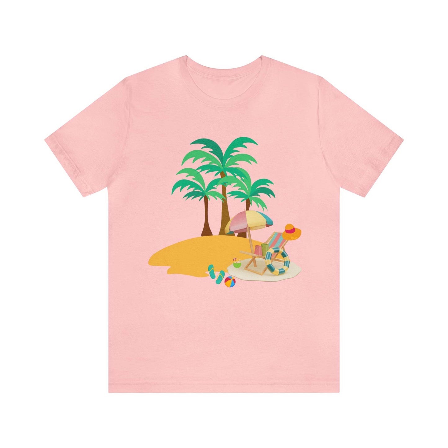 Beach shirt, Beach t-shirt, Summer shirt, Beachwear, Beach fashion, Tropical print, Trendy design, Stylish beach apparel - Giftsmojo