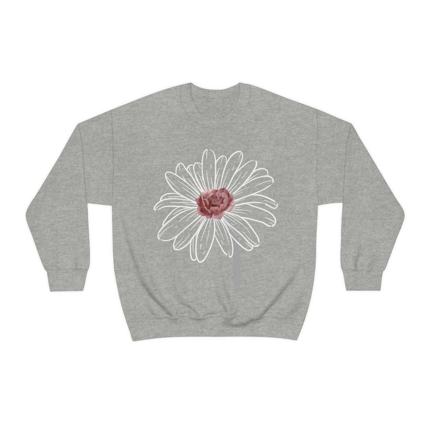 Floral Sweatshirt, Wildflower Sweatshirt, Flower sweatshirt, Wild Flowers