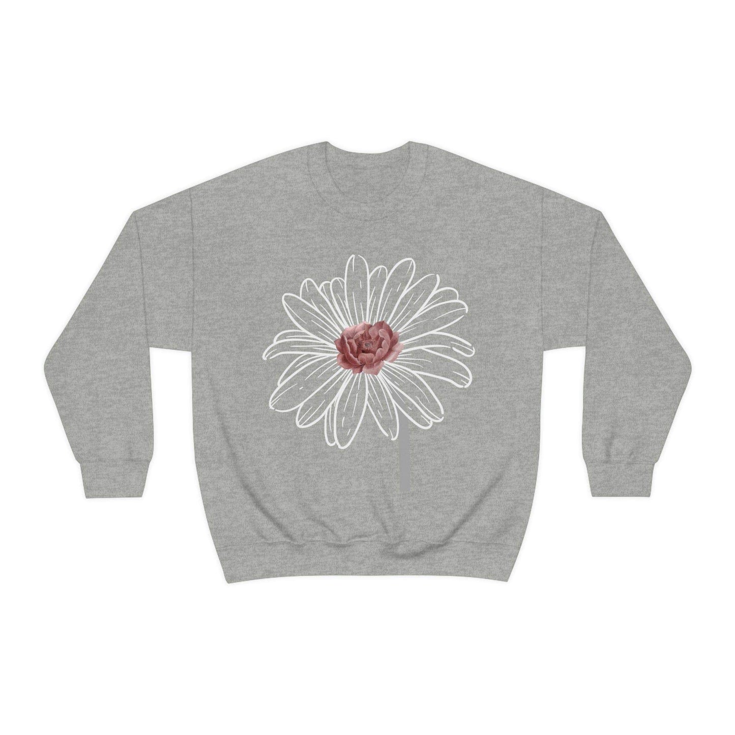 Floral Sweatshirt, Wildflower Sweatshirt, Flower sweatshirt, Wild Flowers - Giftsmojo