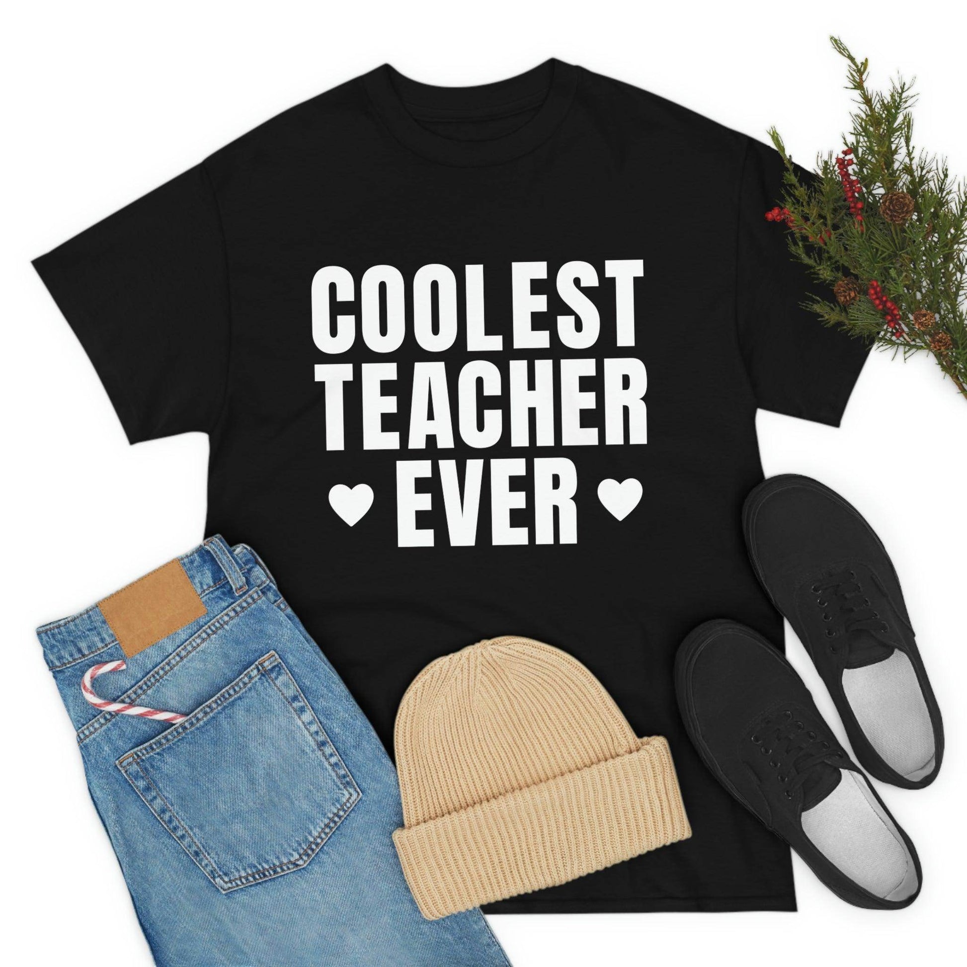 Coolest Teacher Ever Tee - Giftsmojo