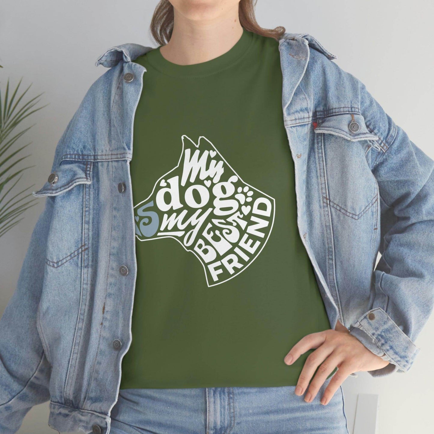 My Dog is My Best Friend Tee - Giftsmojo
