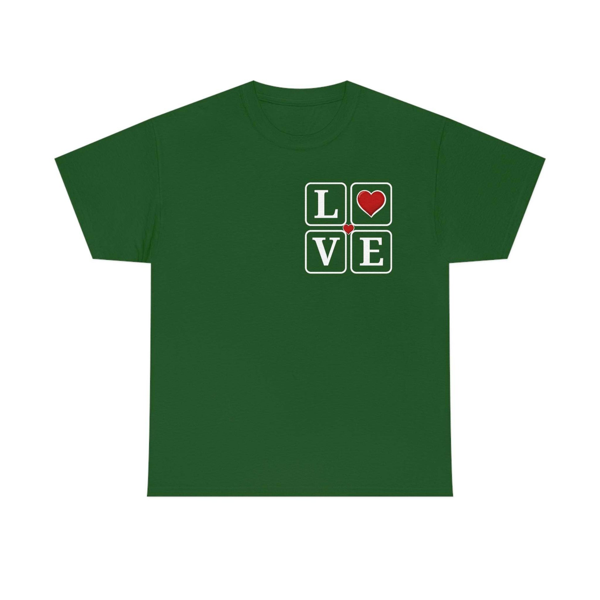 Love square Hearts T-shirt - Giftsmojo