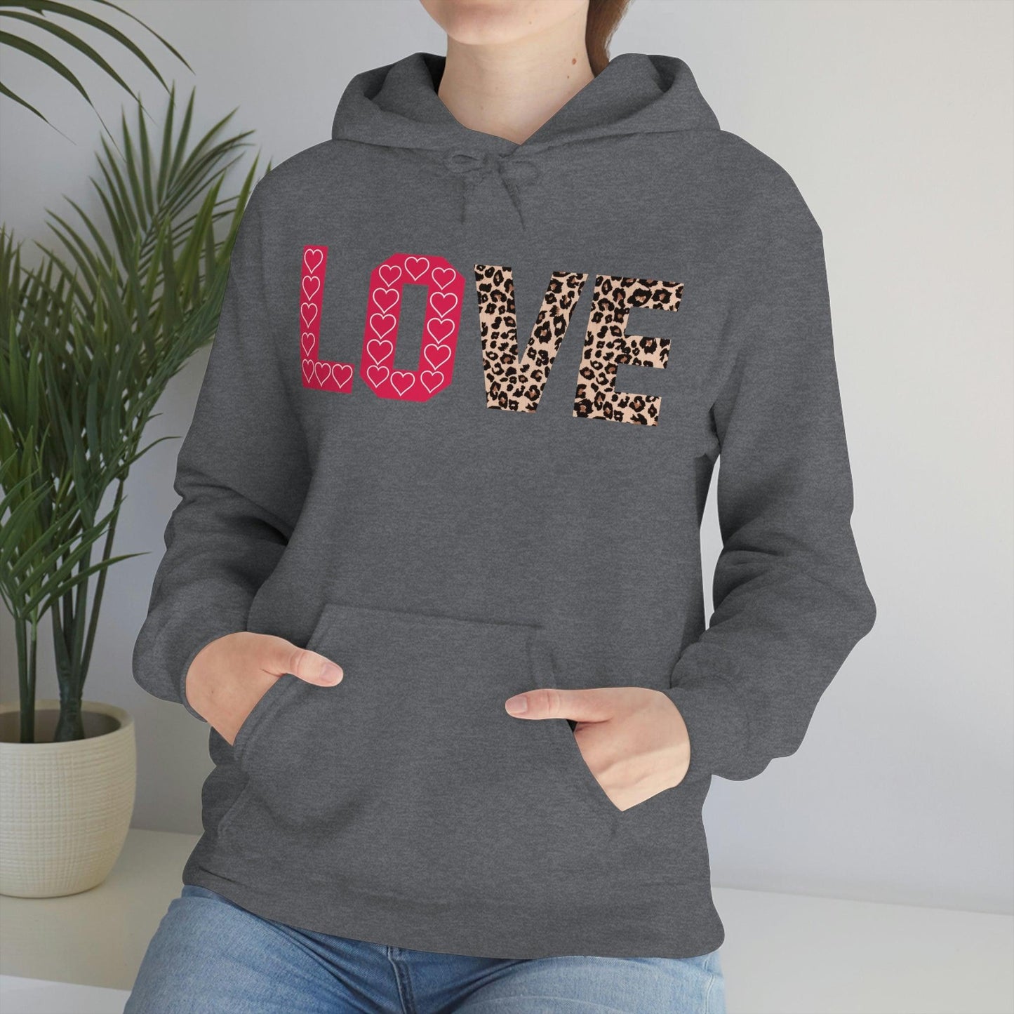 Leopard print Hooded Sweatshirt