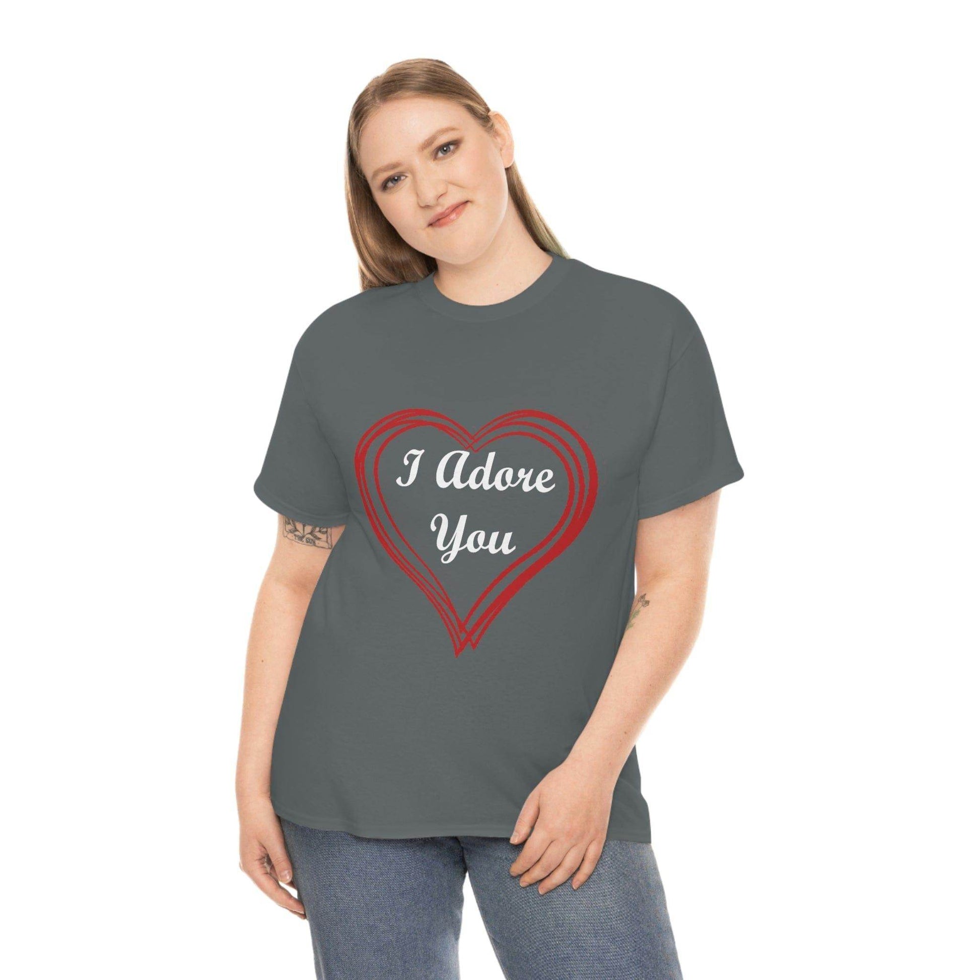 I Adore You Tee - Giftsmojo