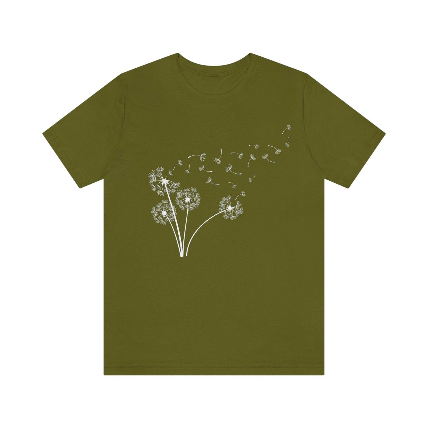 Dandelion Shirt, Boho Windflower Shirt, Dandelion Shirt for Her, Windflower Tee, Meditation Gift, Yoga Shirt, Inspirational Shirt, Bday Tees - Giftsmojo