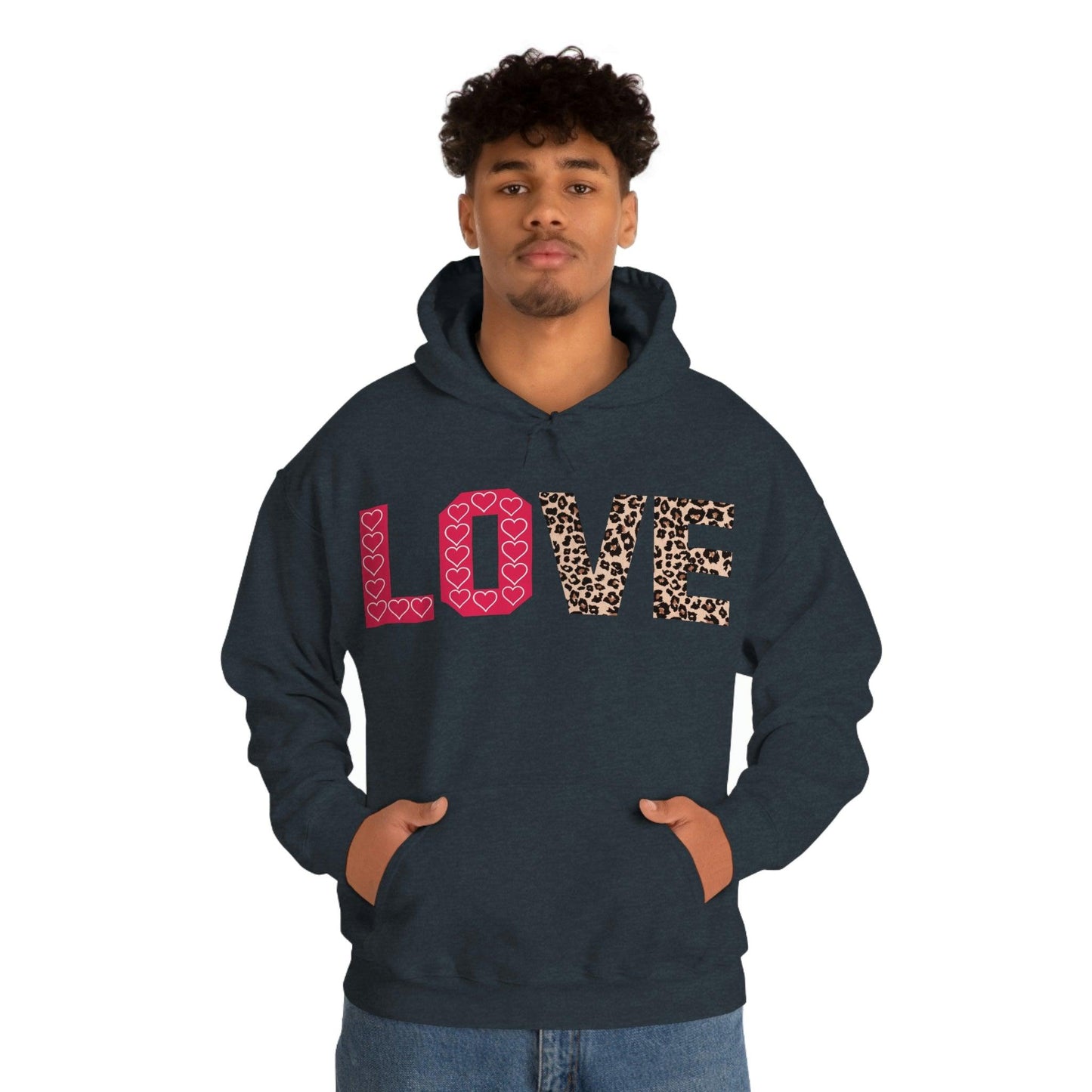Leopard print Hooded Sweatshirt