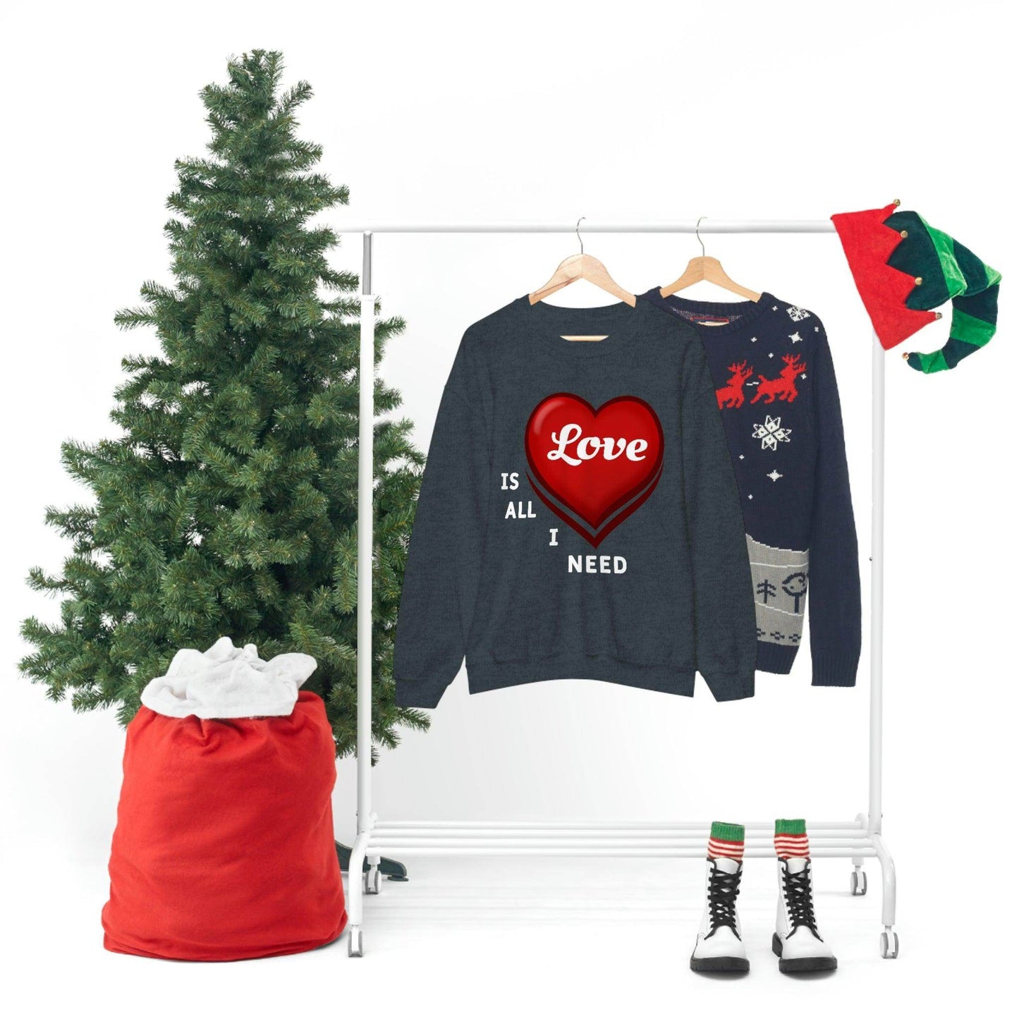 love is all I Need Sweatshirt - Giftsmojo