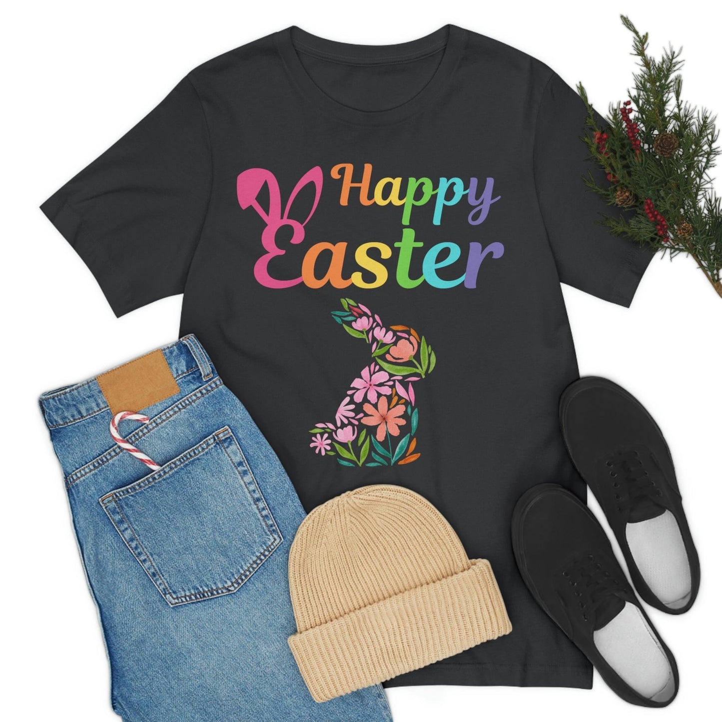 Easter Shirt - Happy Easter Bunny Shirt - Easter Day Shirt - Easter Gift for women and Men