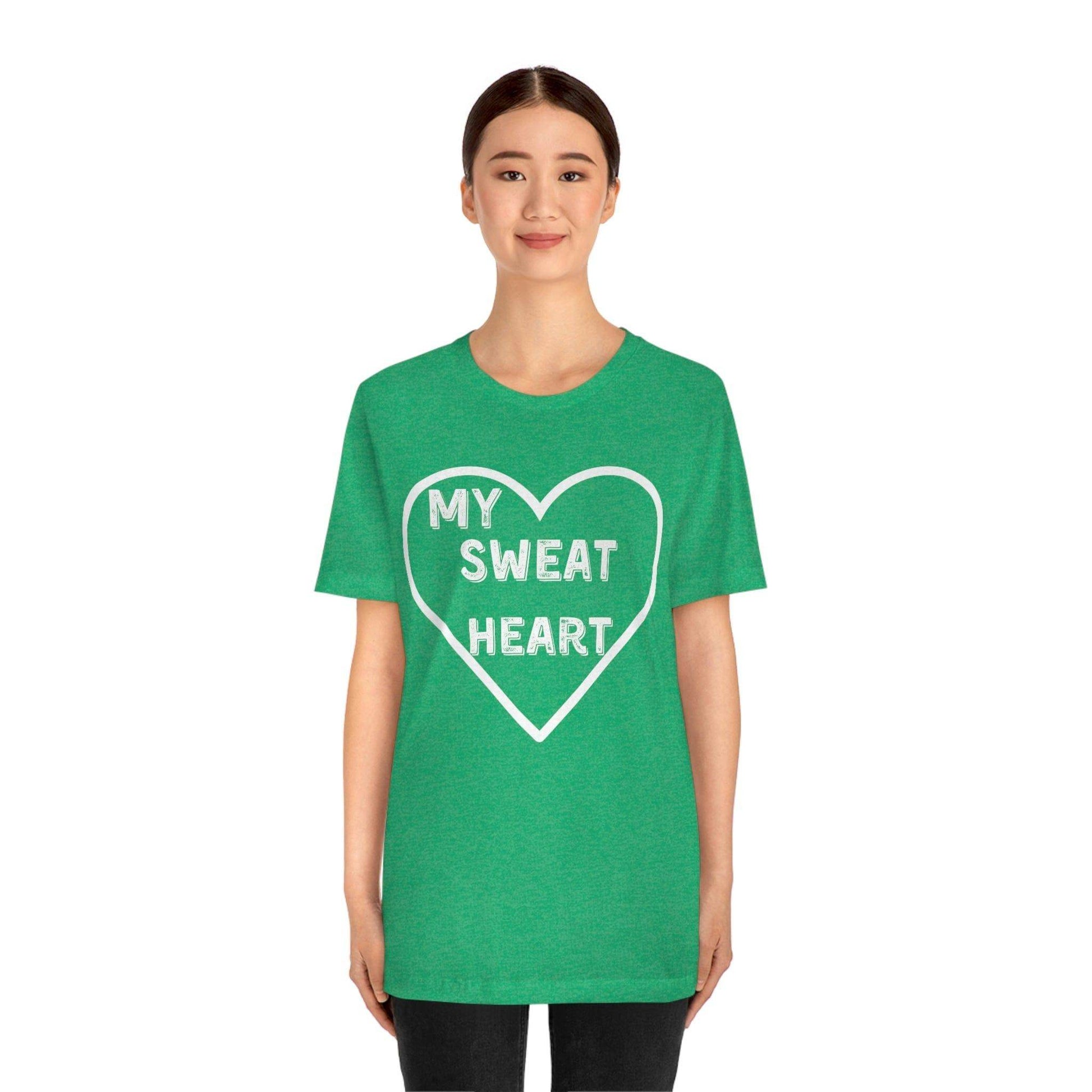 My Sweat Heart - Love shirt - Gift for wife - Gift for Husband - Gift for Girlfriend and Boyfriend - Giftsmojo