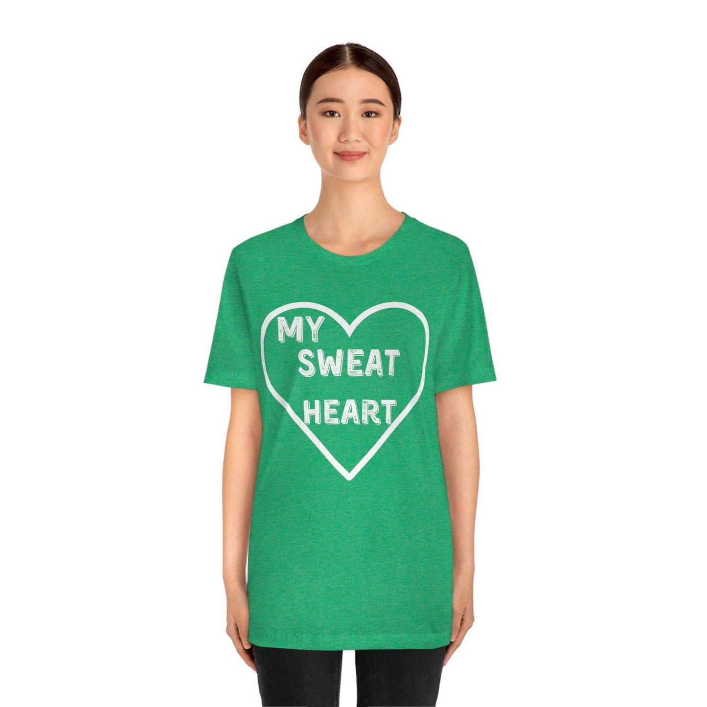 My Sweat Heart - Love shirt - Gift for wife - Gift for Husband - Gift for Girlfriend and Boyfriend - Giftsmojo