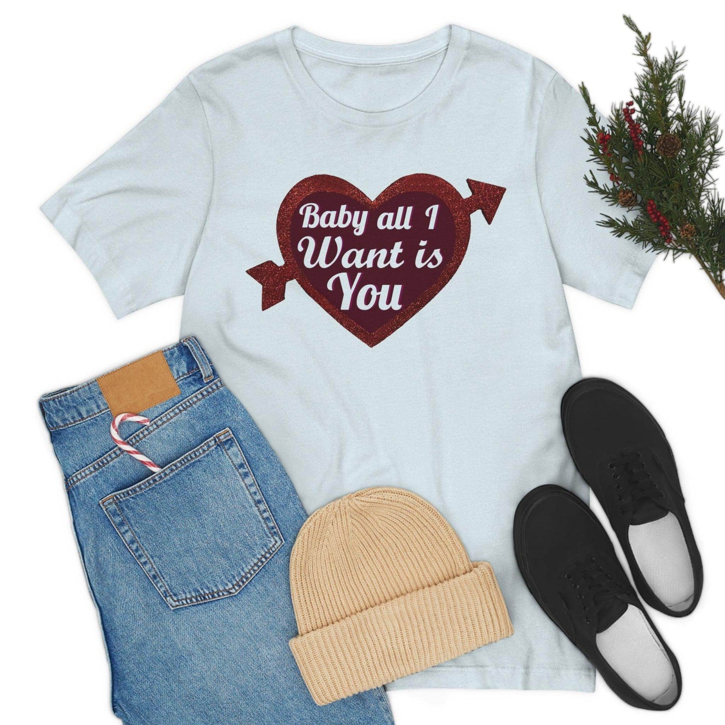 Baby all I want is You Tee - Giftsmojo