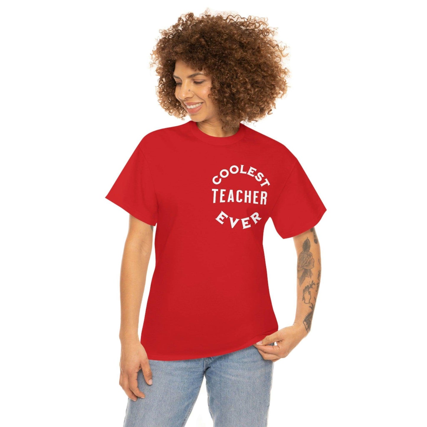 Coolest Teacher Ever Shirt - gift for teachers - teacher appreciation gift - Giftsmojo
