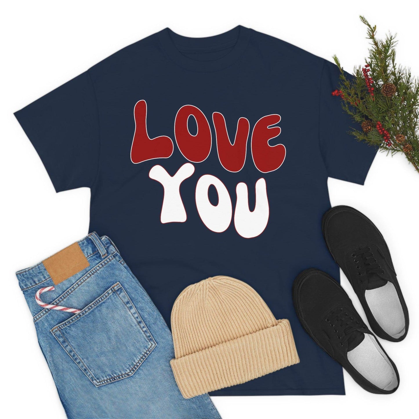 Love You Tee - Giftsmojo