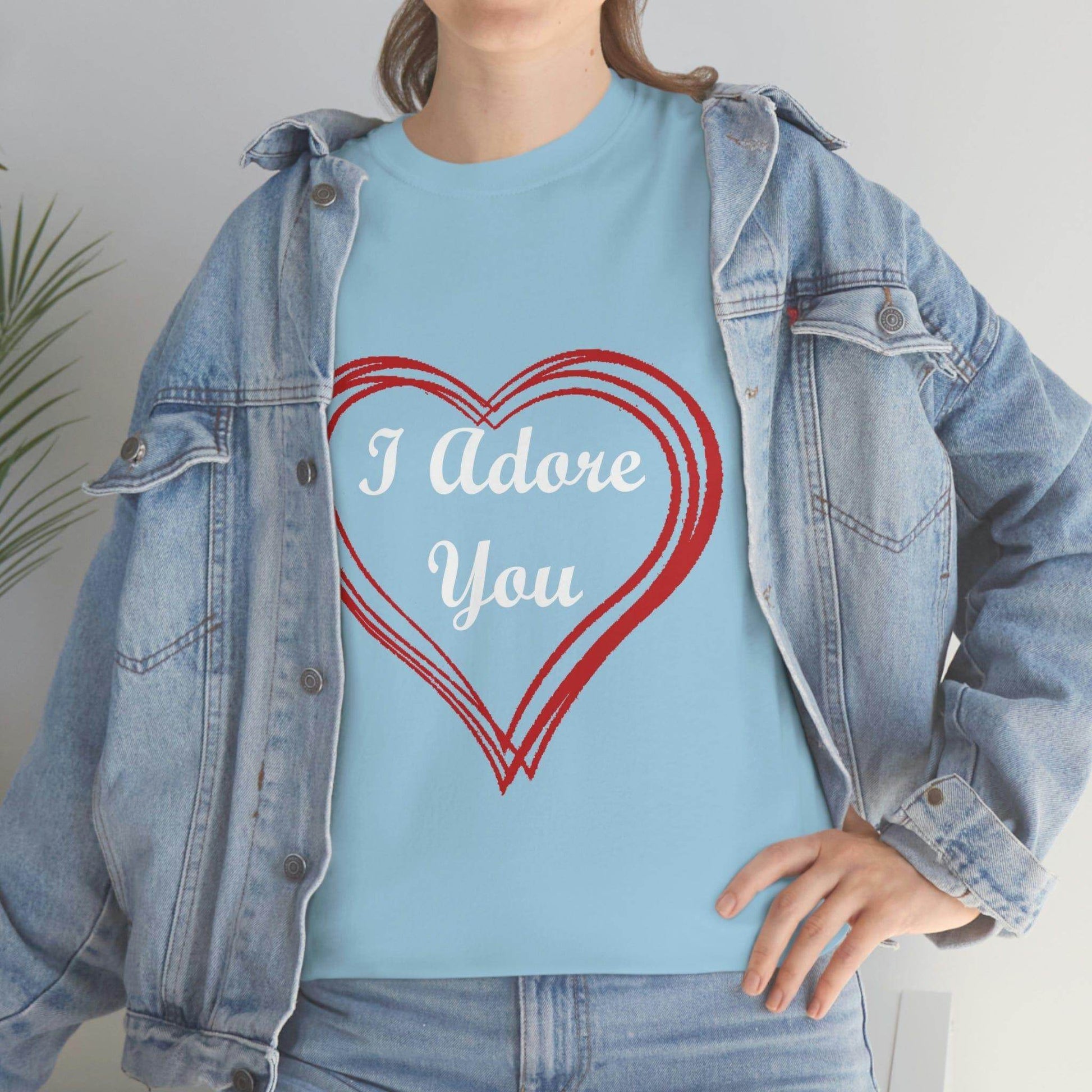 I Adore You Tee - Giftsmojo