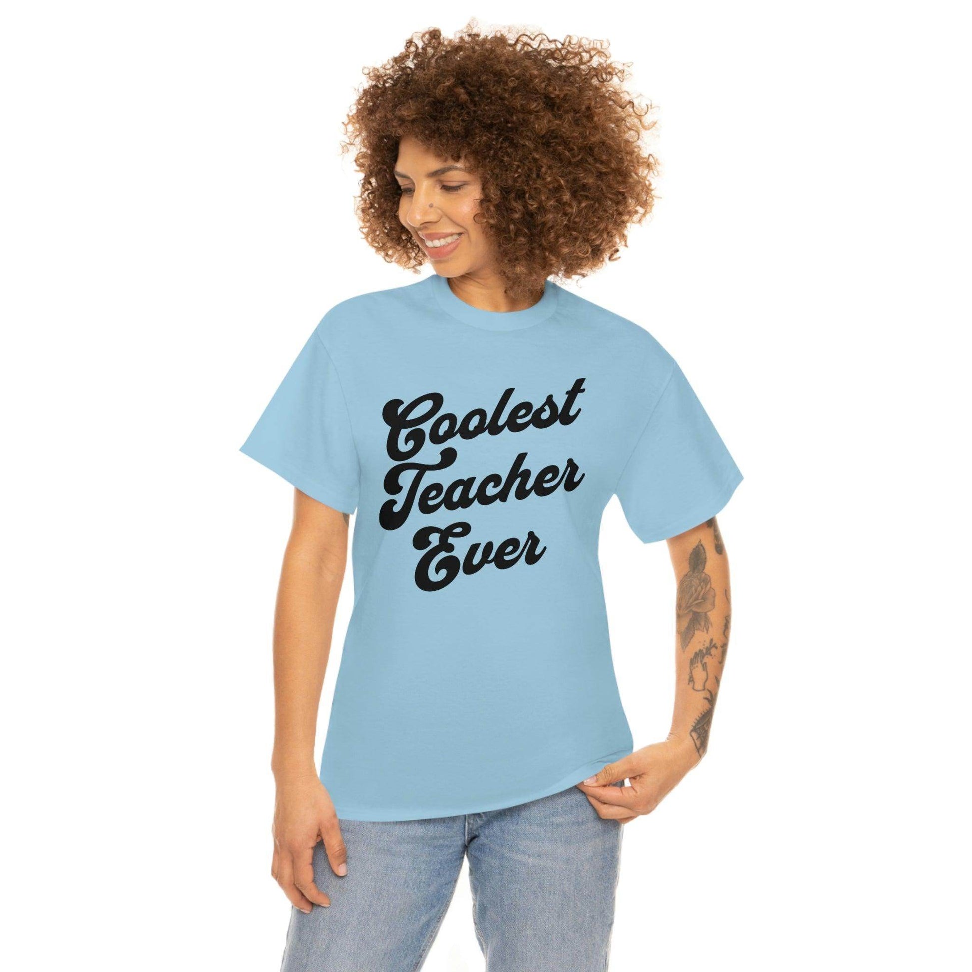 Coolest Teacher Ever Shirt - Giftsmojo