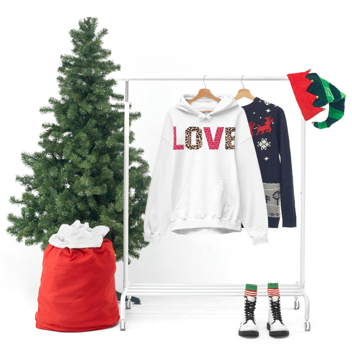 Love Hooded Sweatshirt - Giftsmojo