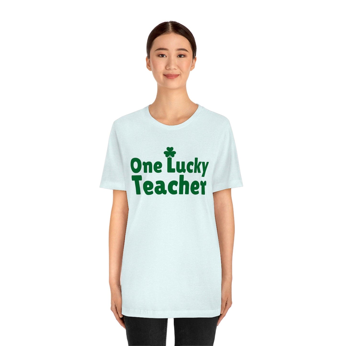 Feeling Lucky Shirt One Lucky Teacher Shirt St Patrick's Day shirt - Funny St Paddy's day Funny Shirt Shamrock shirt shenanigans shirt - Giftsmojo