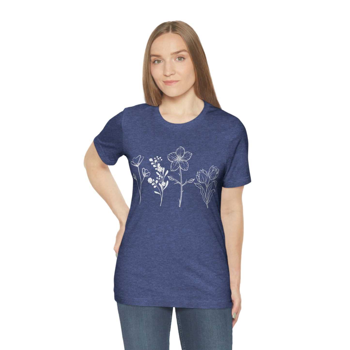 Wildflower shirt - Flower Tshirt - Flower lover shirt