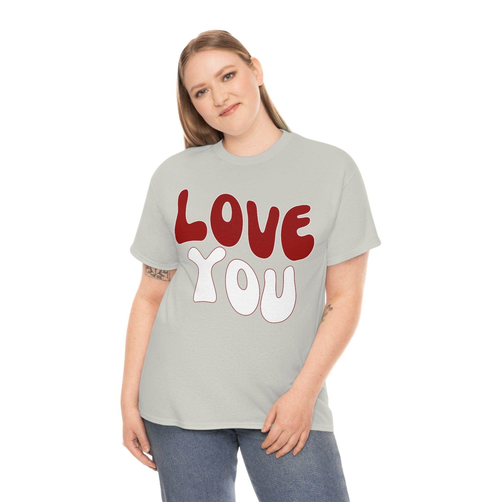 Love You Tee - Giftsmojo