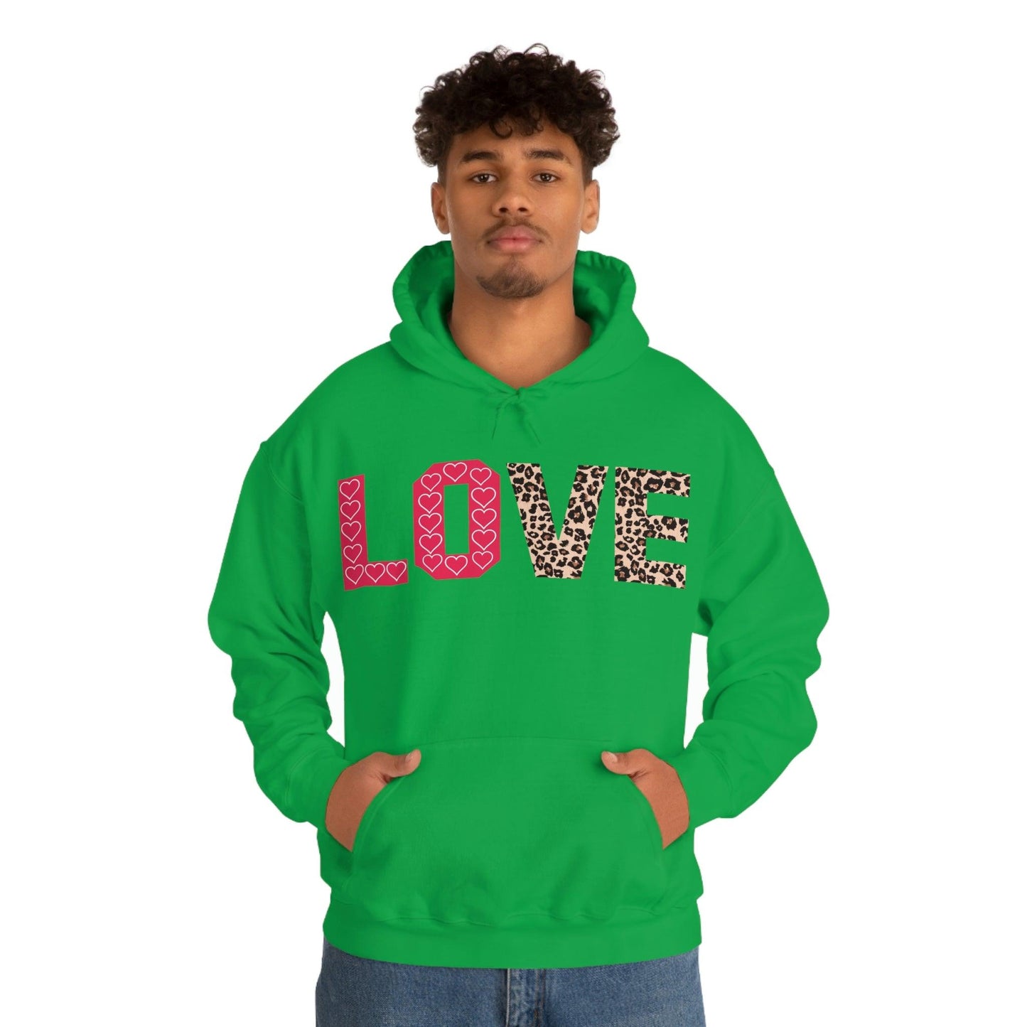 Leopard print Hooded Sweatshirt
