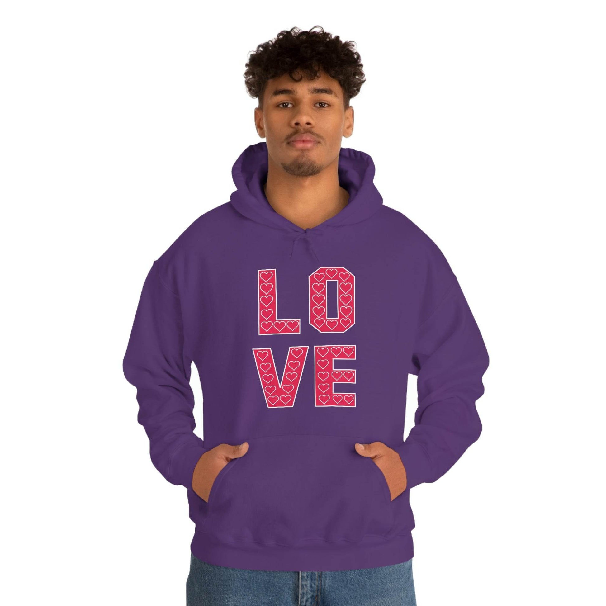 Love Hooded sweatshirt - Giftsmojo