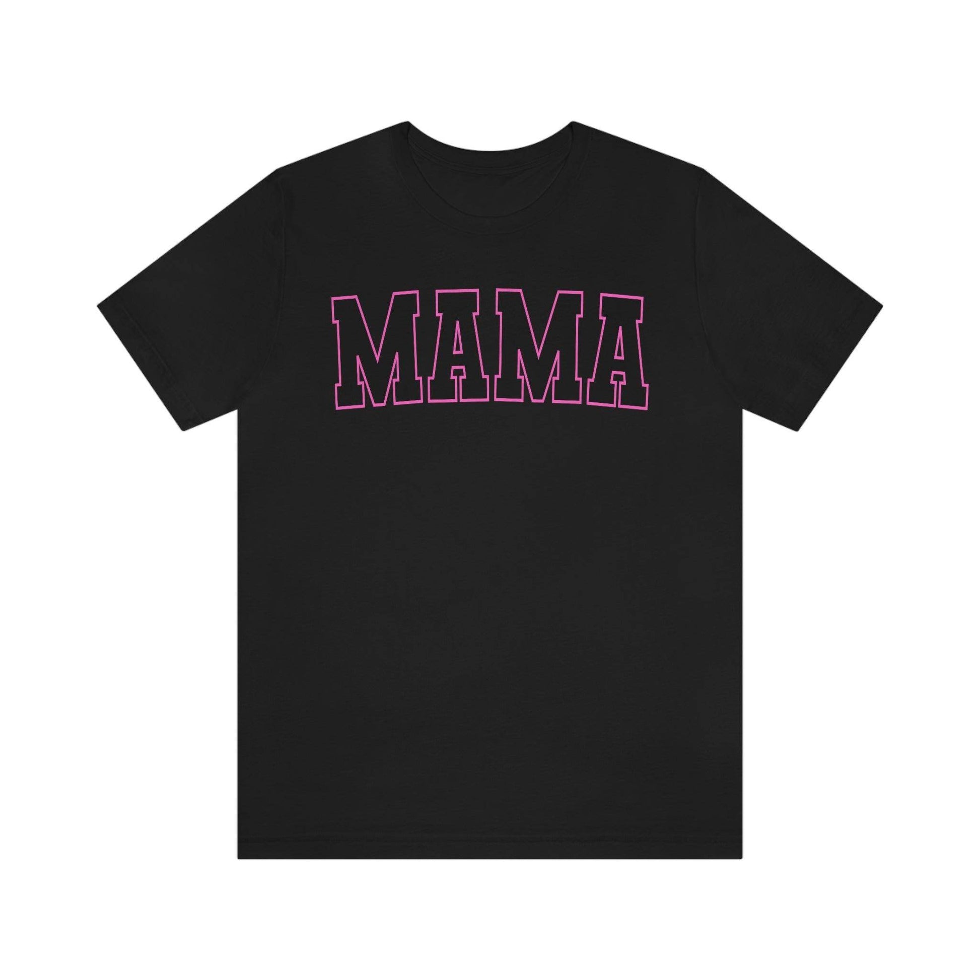 Cute Mama shirt mom shirt gift for her - mothers day shirt mothers day gift mom life shirt - retro mama shirt boy mama shirt mama t-shirt - Giftsmojo