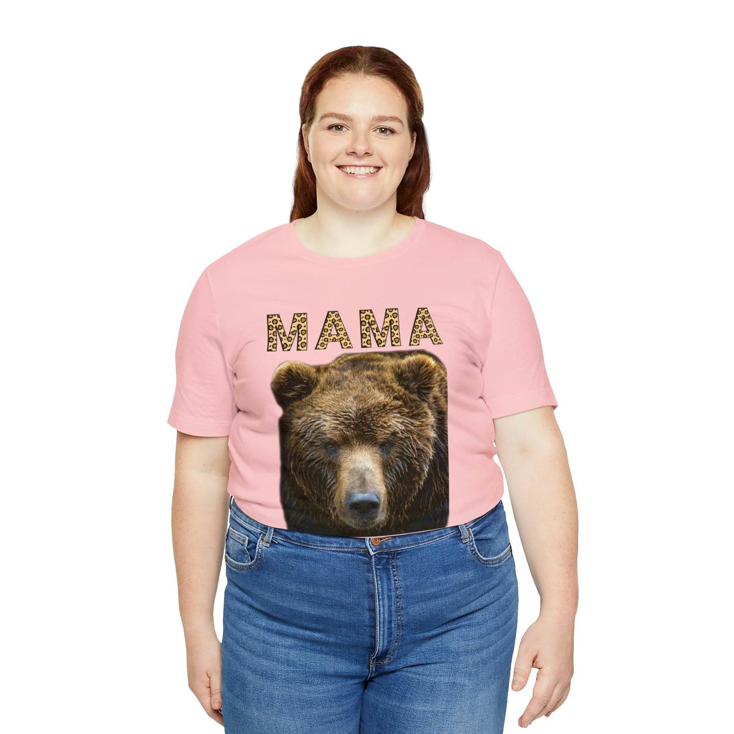 Mothers day shirt | Leopard Print Mama Bear Shirt | Mama Bear Tshirt, Funny mom shirt | best mom shirt | Momma Bear, Mama Bear Gift, Animal Nature Lover Shirt - Giftsmojo