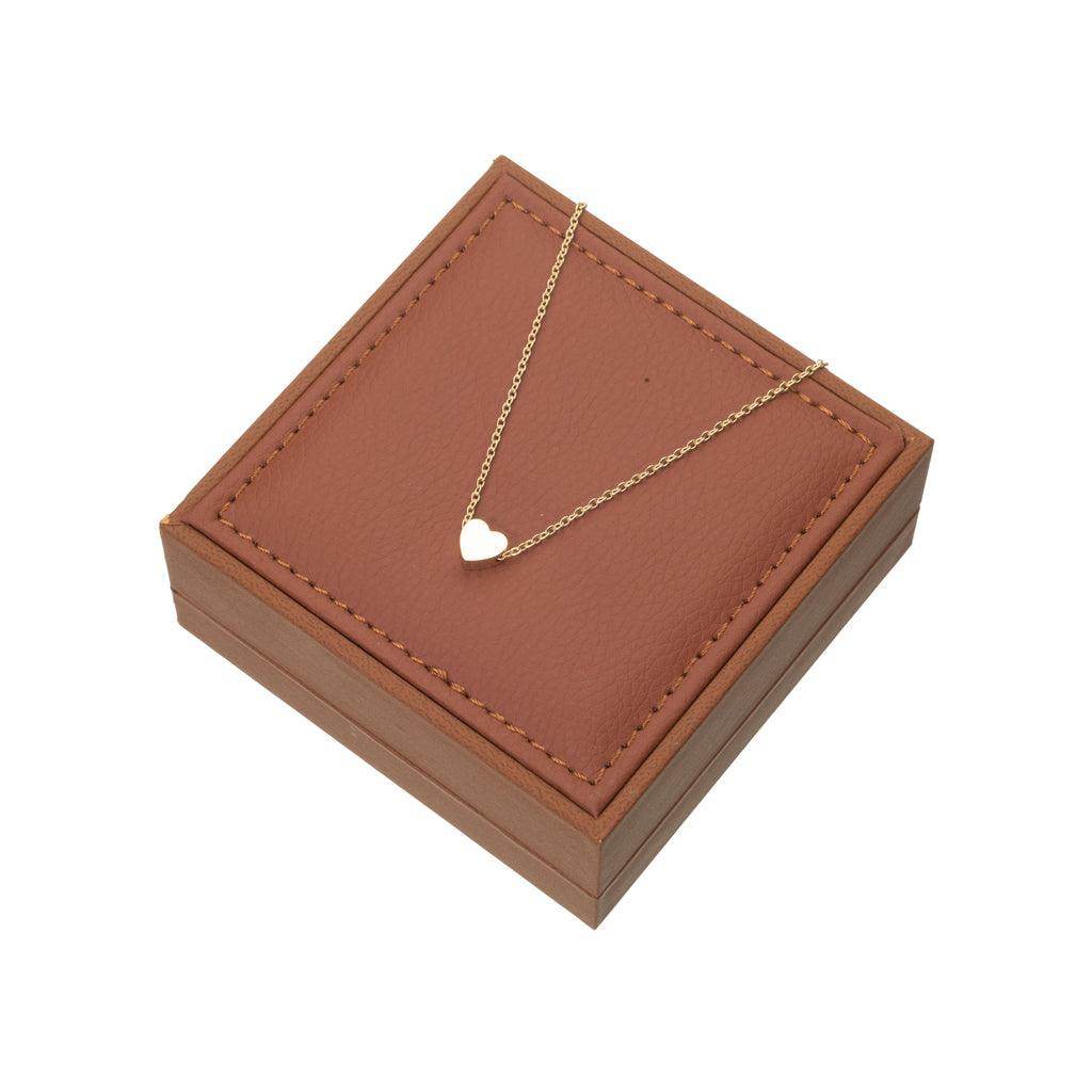 Kids Christmas Necklace - Heart Necklace for Kids - Giftsmojo