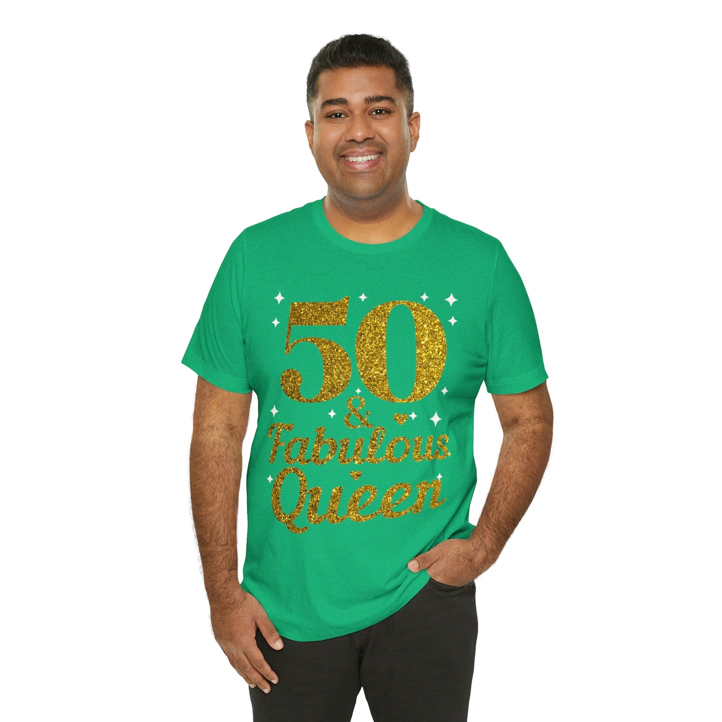 Funny 50th birthday shirt, 50th birthday Tshirt, 50 and fabulous Queen, birthday queen shirt, Gift for 50th birthday, Vintage shirt, birthday gift, birthday girl shirt, mom’s birthday gift, mom gift, wife gift,