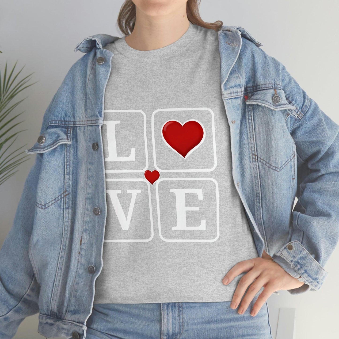 Love square Hearts Shirt, Great Gift for Valentine's day, birthday, engagement, anniversary and many more