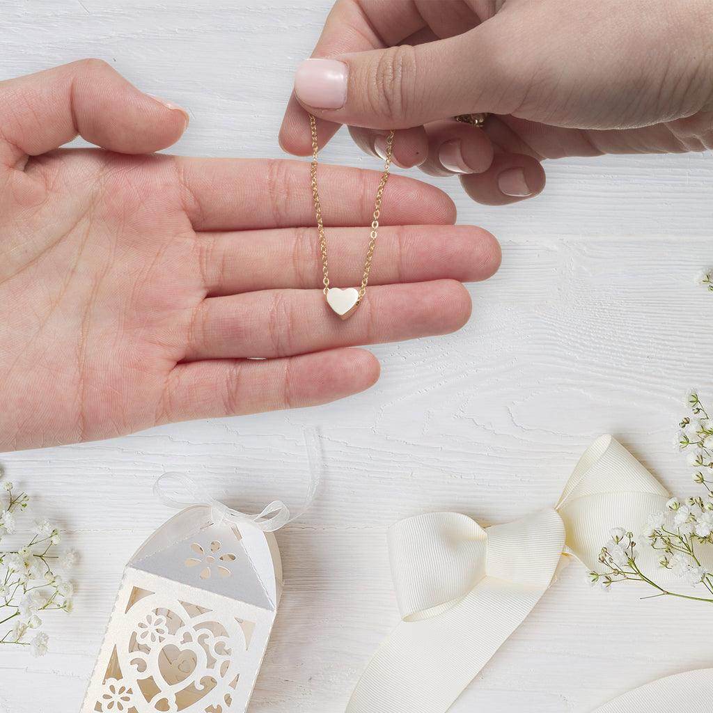 Heart Necklace for Kids - Christmas Heart Necklace for Kids - Giftsmojo