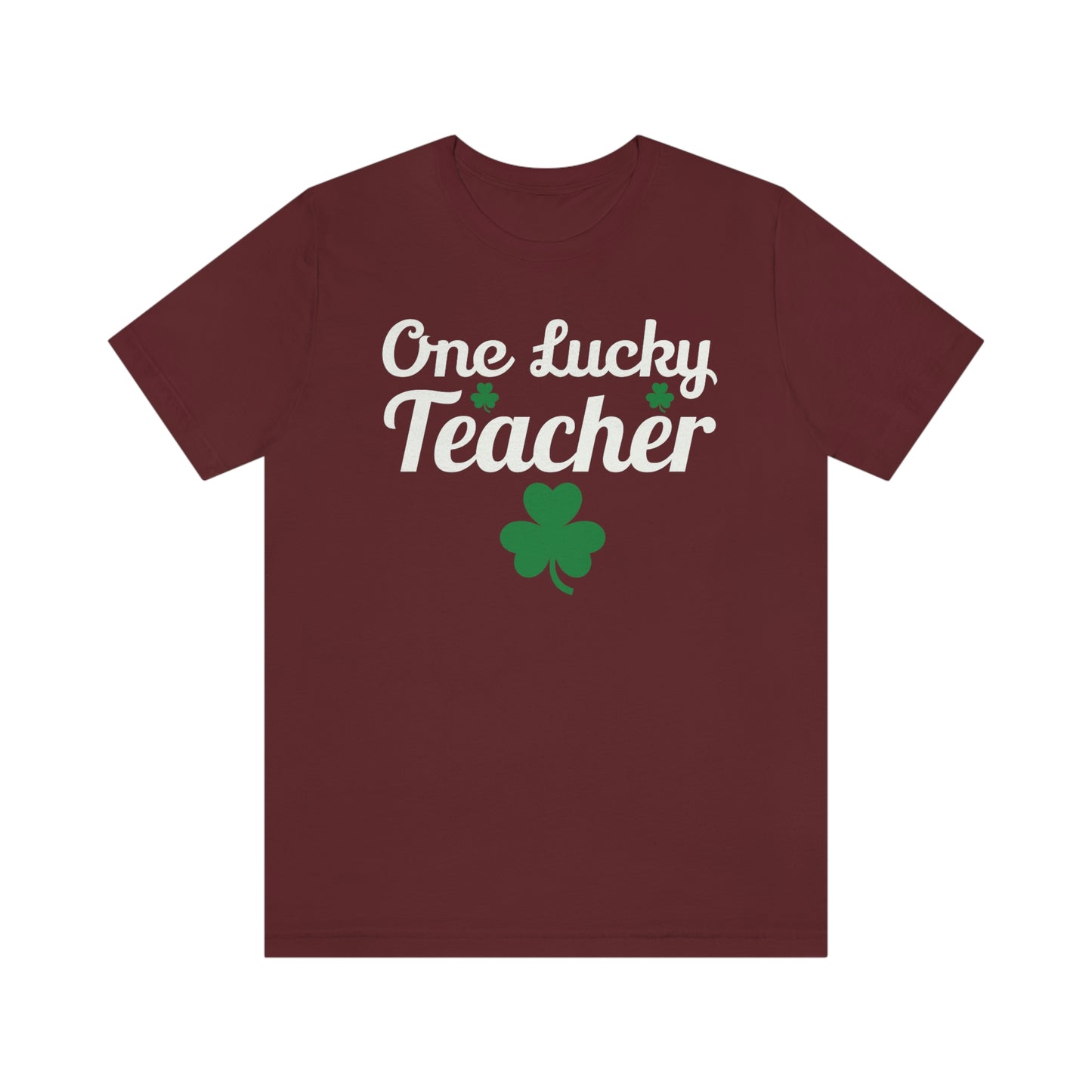 Feeling Lucky Shirt One Lucky Teacher Shirt St Patrick's Day shirt - Funny St Paddy's day Funny Shirt Shamrock shirt shenanigans shirt