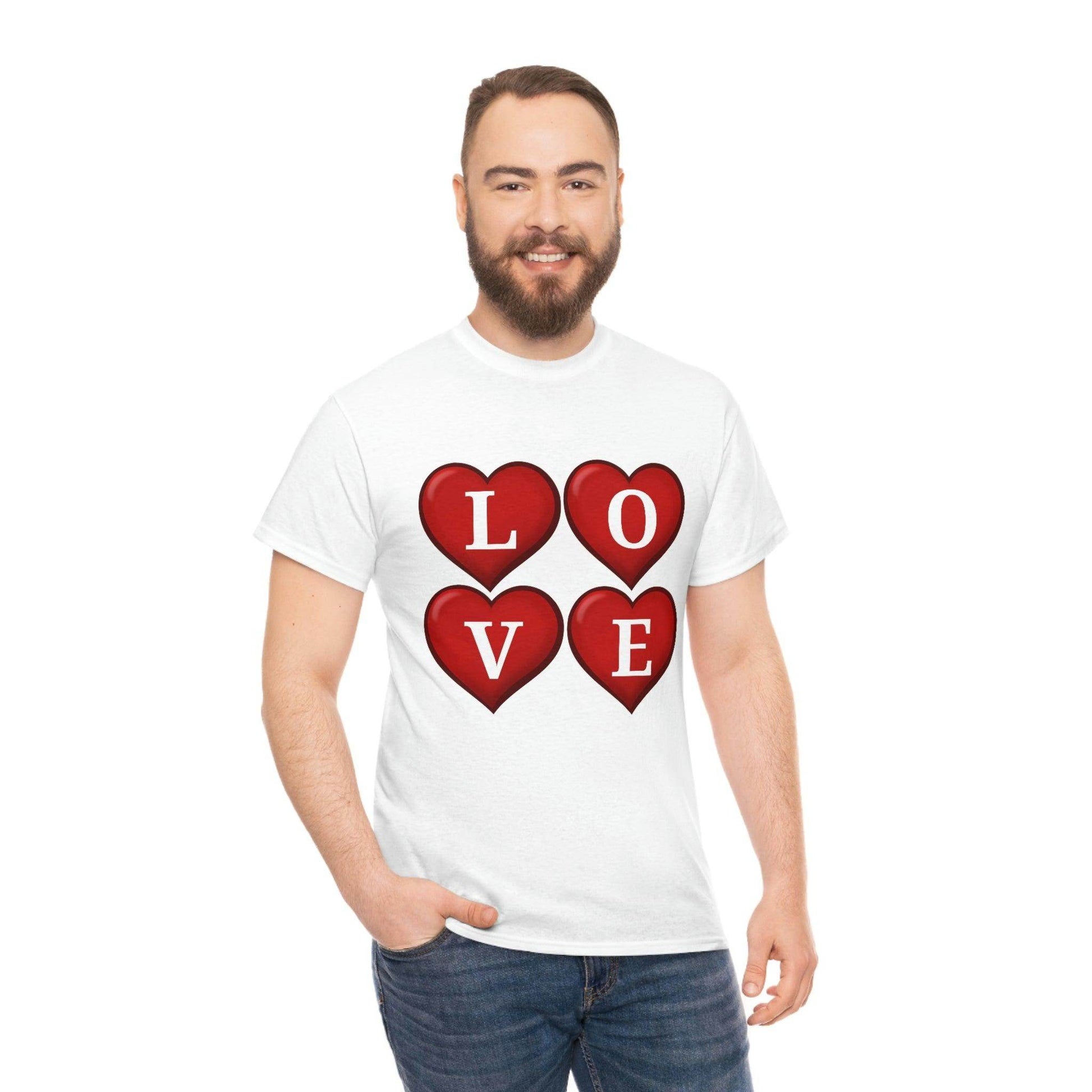 4hearts love Tee - Giftsmojo