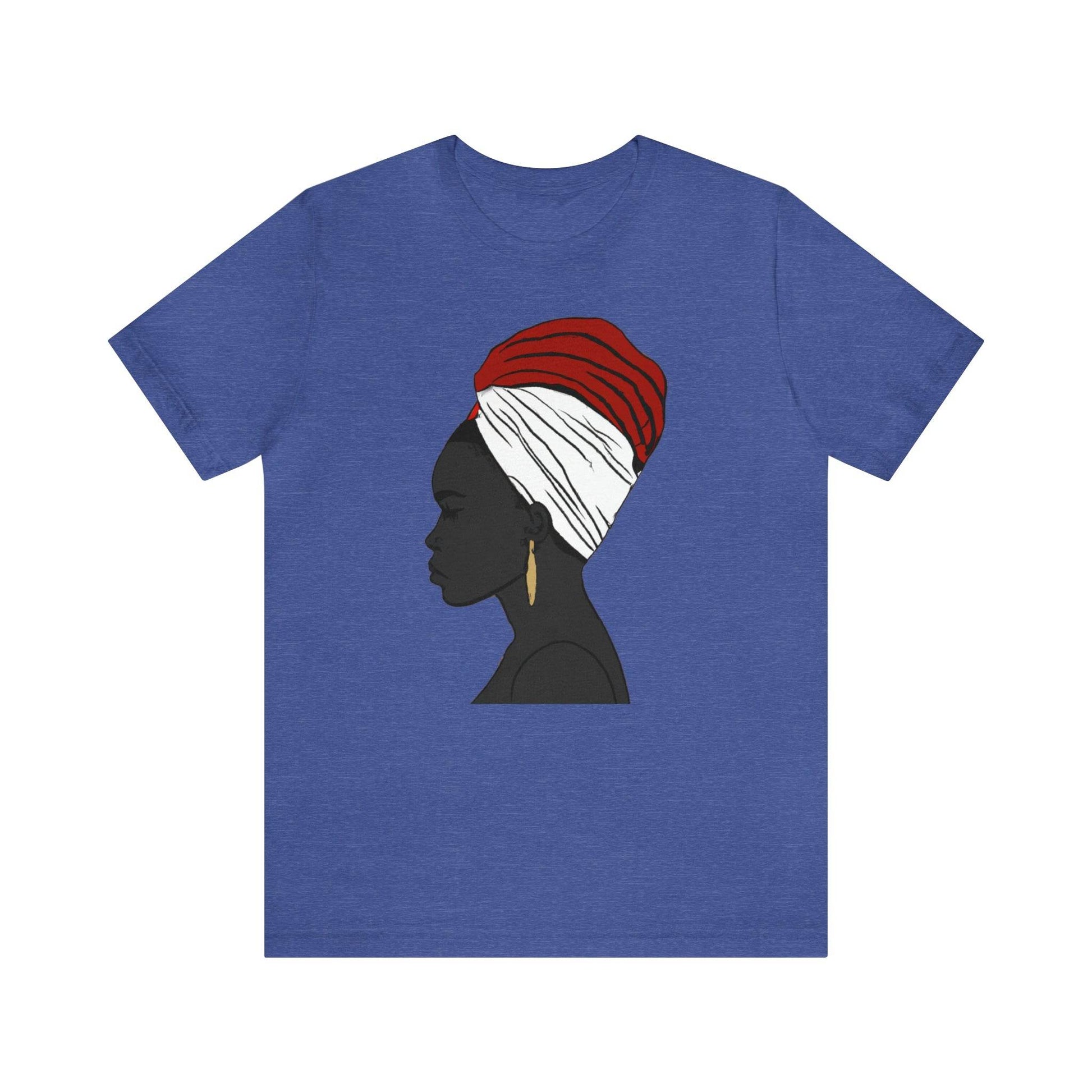 African Woman Art Shirt, Black Queen Shirt - Giftsmojo
