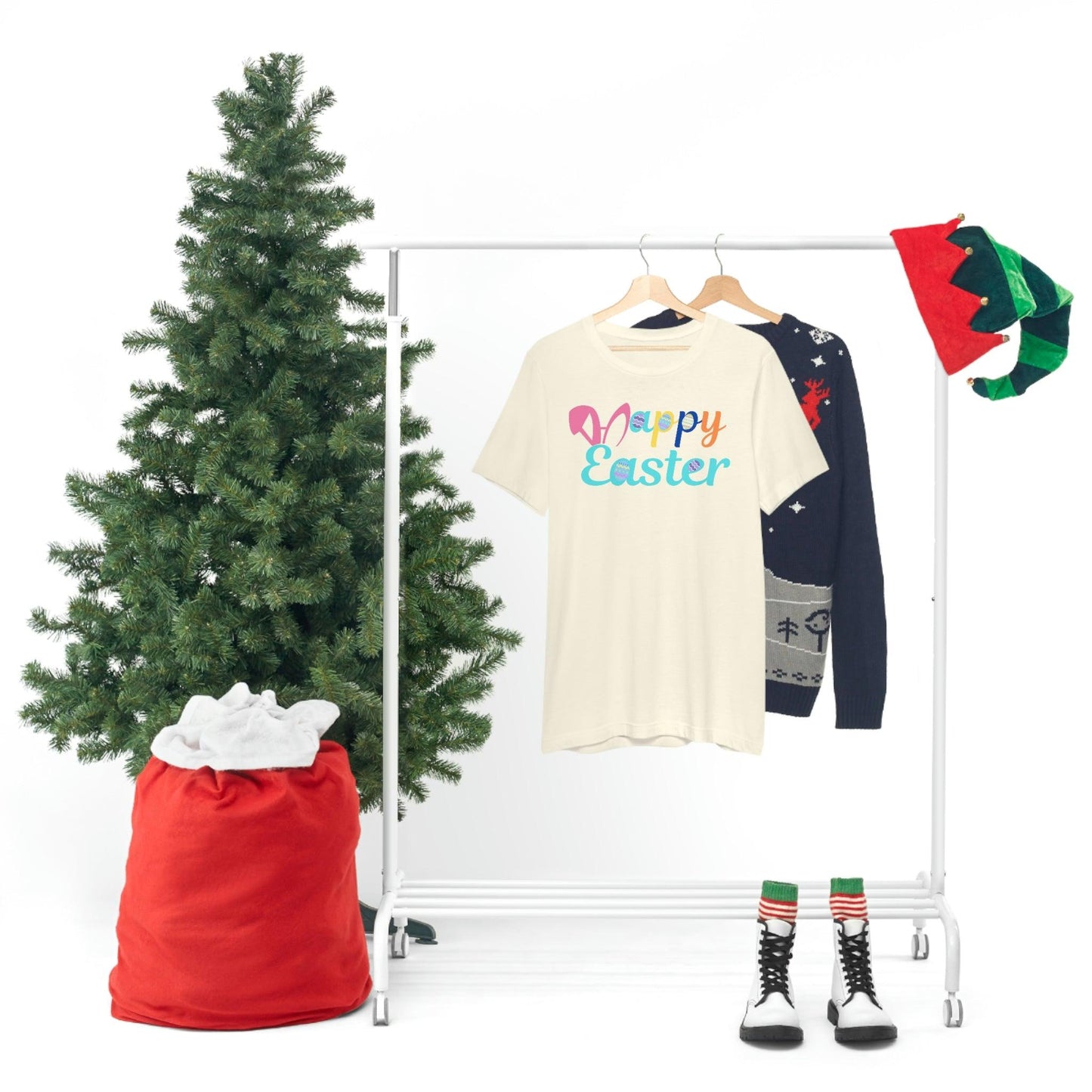 Happy Easter T-shirt, Easter gift for adults, easter shirts
