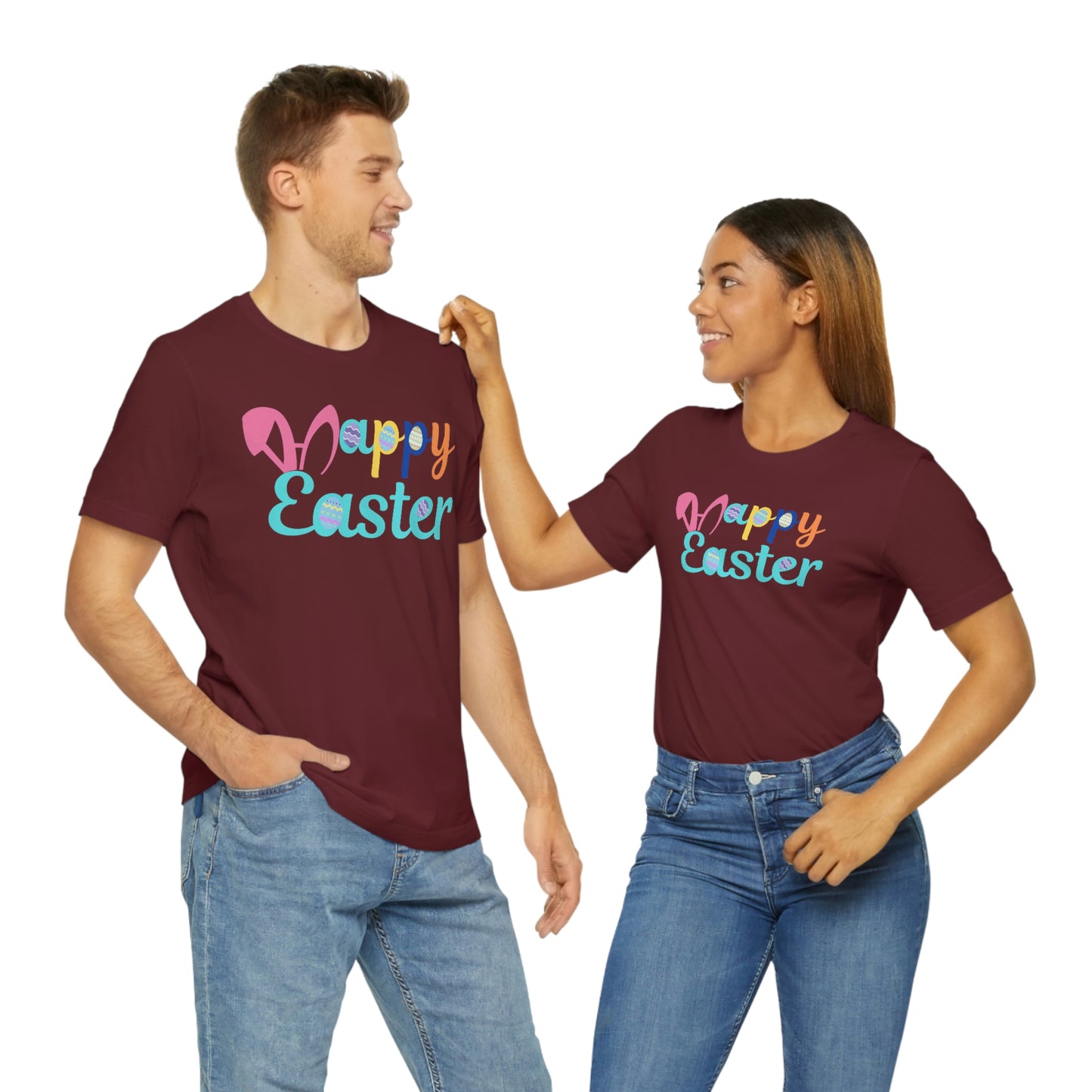 Happy Easter T-shirt, Easter gift for adults, easter shirts