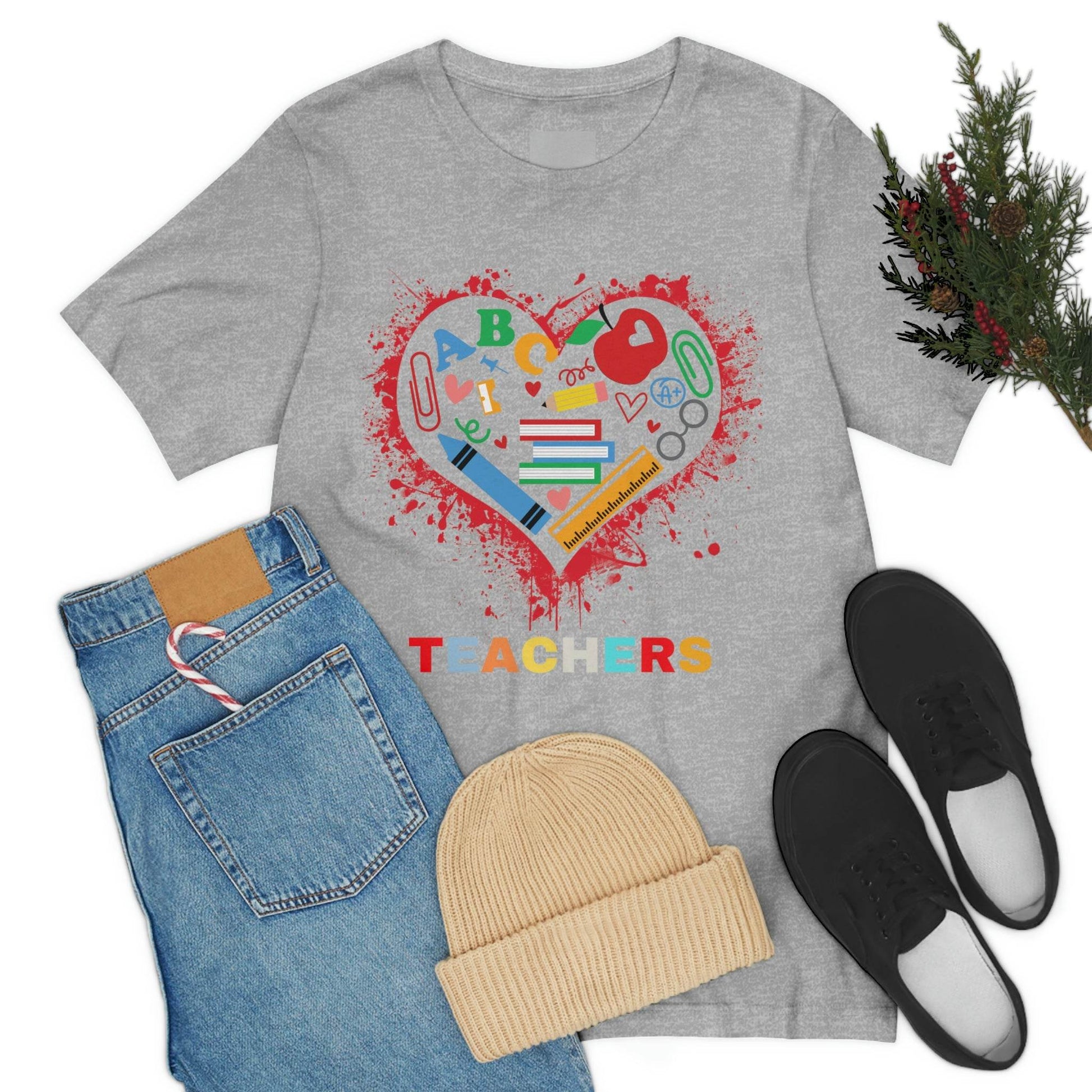 Love Teachers Shirt - Teacher Appreciation Shirt - Giftsmojo