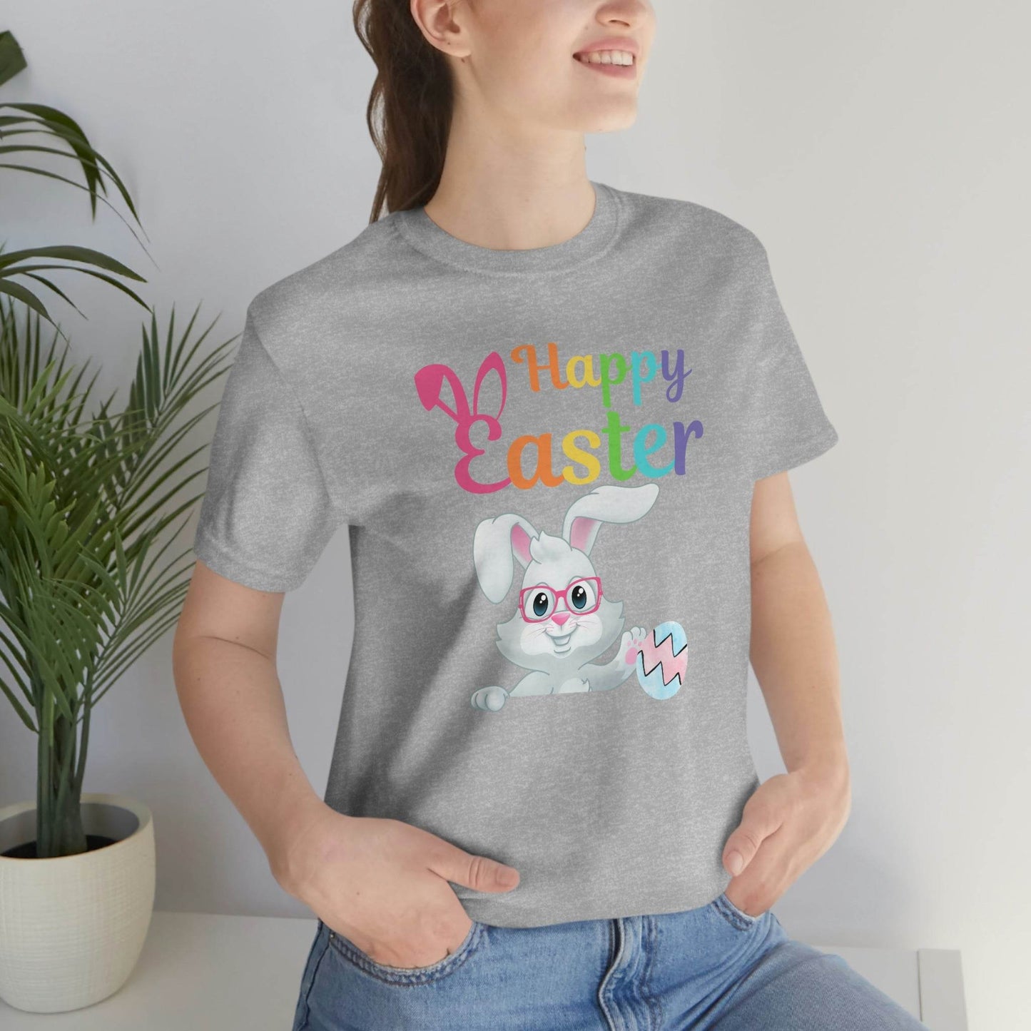 Happy Easter Bunny Tshirt Easter Gift women Easter Shirt Men Easter shirt Easter egg - Giftsmojo