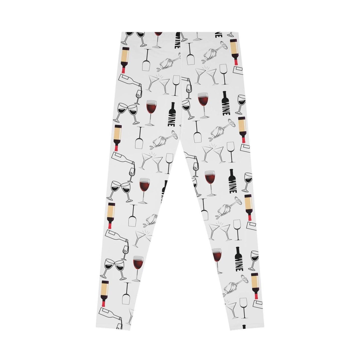 Wine leggings, wine lovers gift, wine-inspired motif, wine enthusiasts, eye-catching leggings, wine-inspired fashion, wine enthusiast gift - Giftsmojo