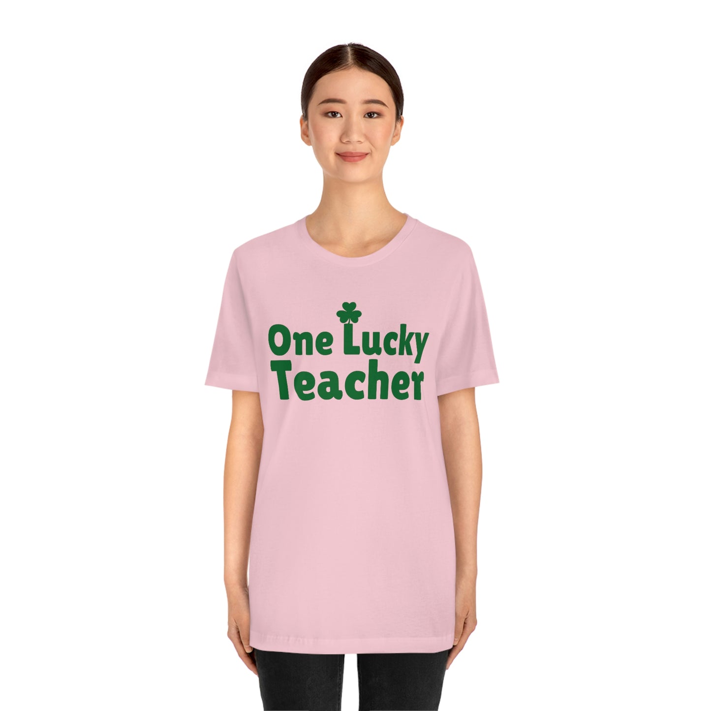 Feeling Lucky Shirt One Lucky Teacher Shirt St Patrick's Day shirt - Funny St Paddy's day Funny Shirt Shamrock shirt shenanigans shirt