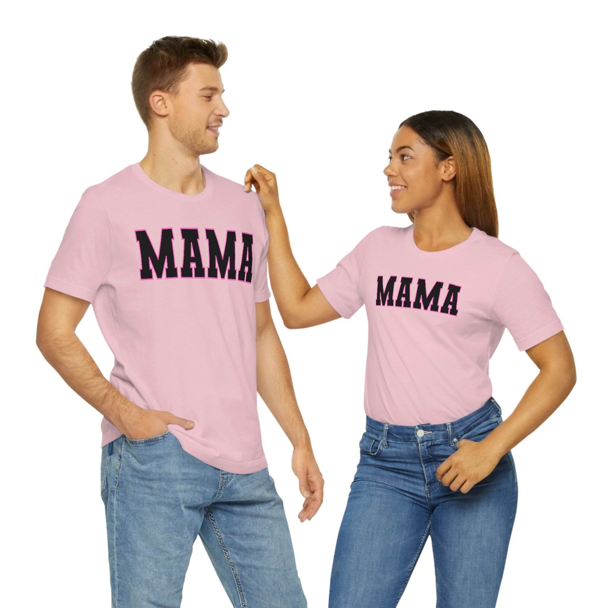 Cute Mama shirt mom shirt gift for her - mothers day shirt mothers day gift mom life shirt - retro mama shirt boy mama shirt mama t-shirt - Giftsmojo