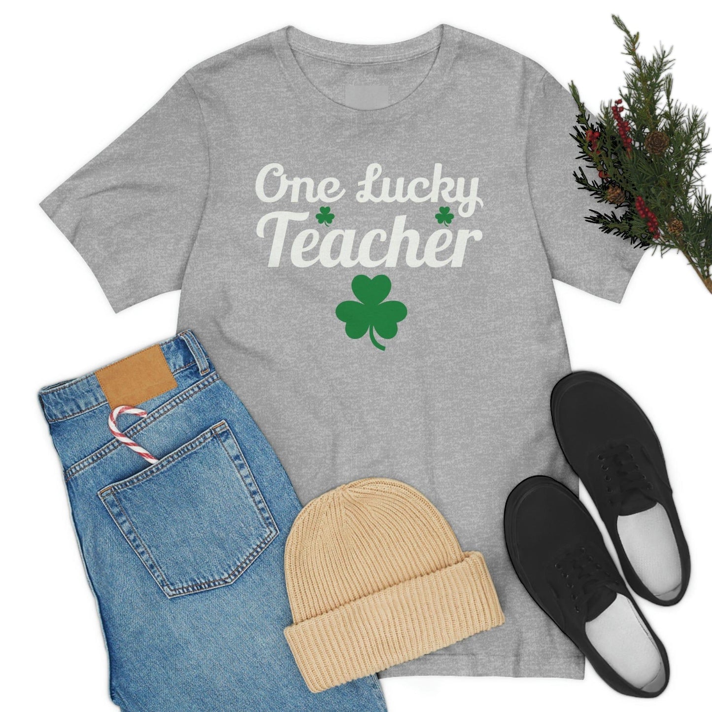 Feeling Lucky Shirt One Lucky Teacher Shirt St Patrick's Day shirt - Funny St Paddy's day Funny Shirt Shamrock shirt shenanigans shirt
