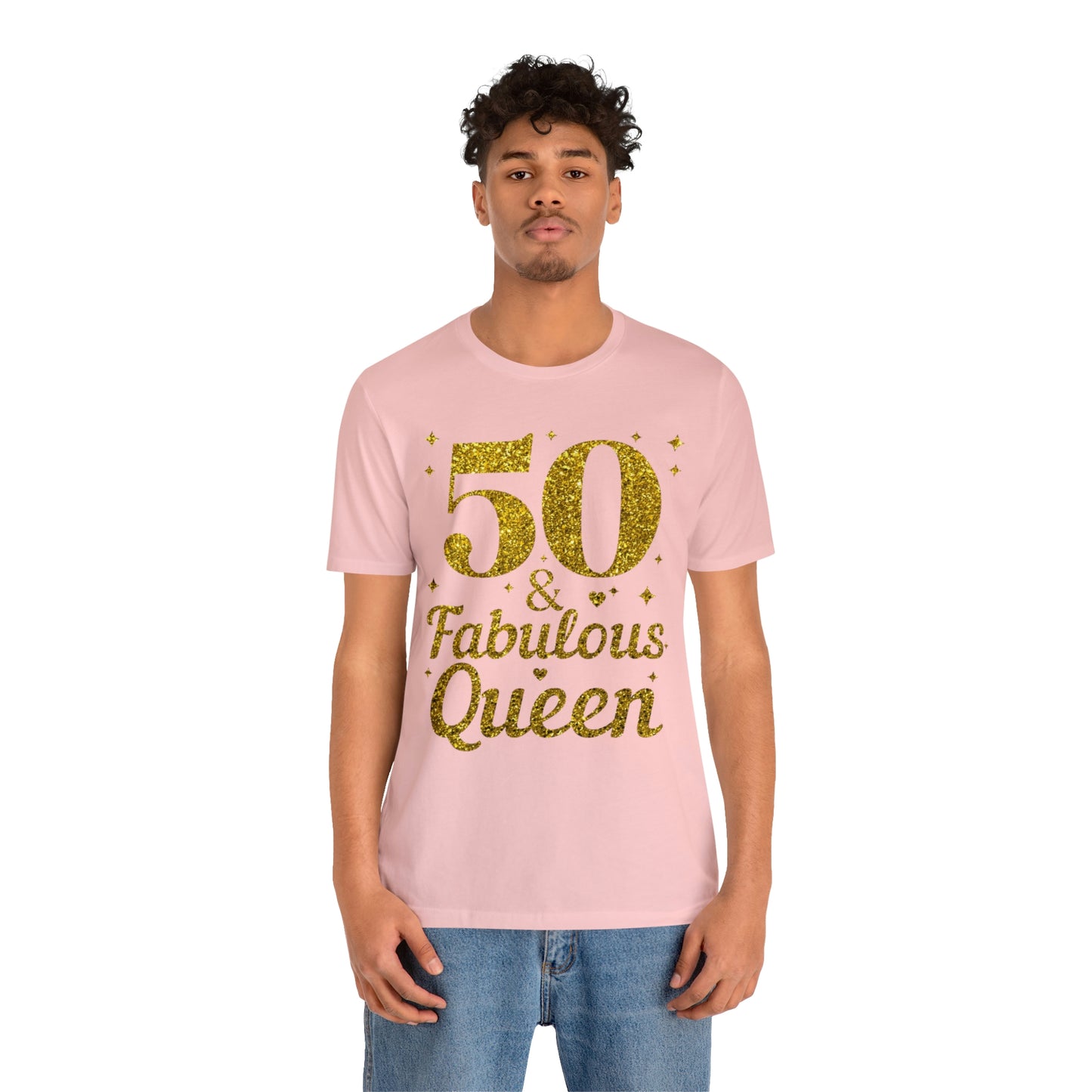 Funny 50th birthday Shirt 50 and Fabulous Queen shirt