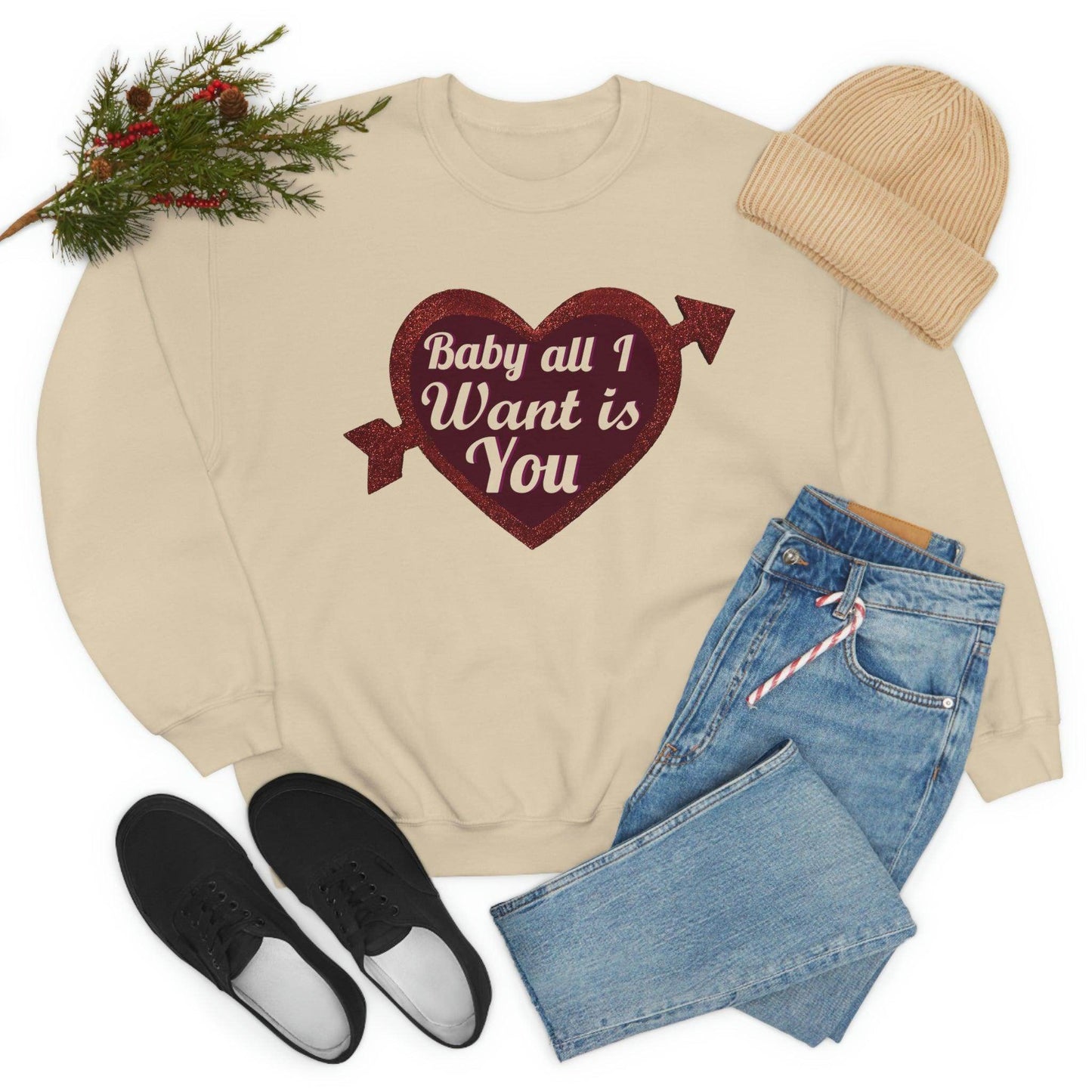 Baby all I want is You Sweatshirt - Giftsmojo