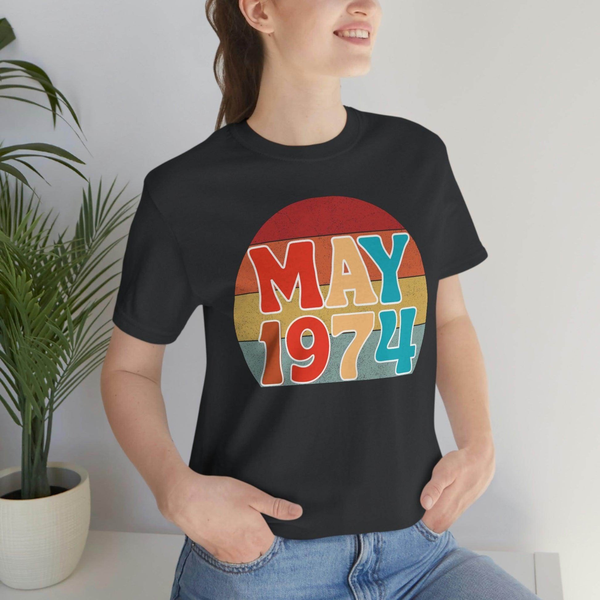 49th Birthday Shirt, 1974 Shirt, 49th Birthday Tee, Vintage 1974 Shirt, 49th Birthday Gifts, 1974 Birthday Shirt, 49th Birthday Gift - Giftsmojo