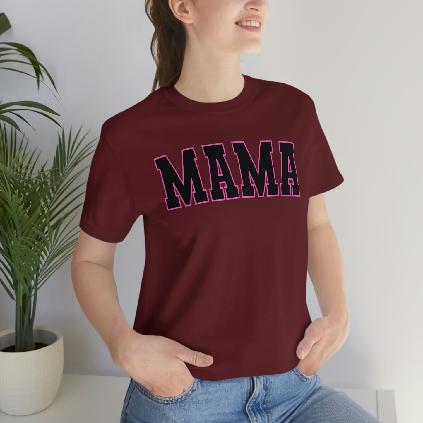 Cute Mama shirt mom shirt gift for her - mothers day shirt mothers day gift mom life shirt - retro mama shirt boy mama shirt mama t-shirt