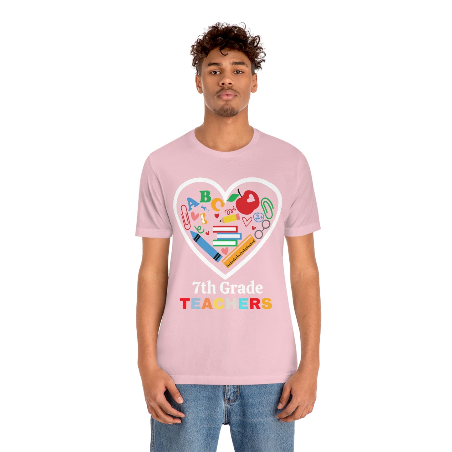 Love 7th Grade Teacher Shirt - Teacher Appreciation Shirt - Gift for Teachers - 7th Grade shirt